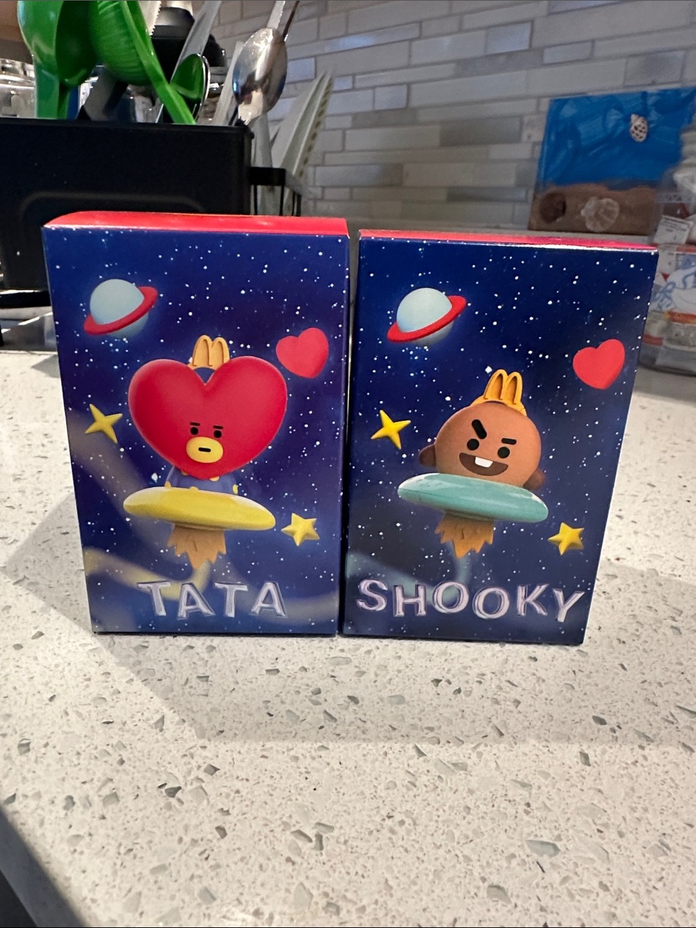 McDonald’s BT21 Tata & Shooky Toy Figures